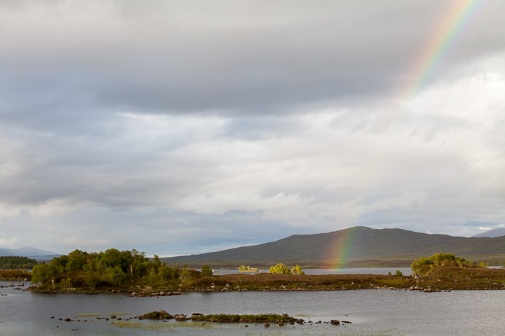 Arco Iris en Loch Bà