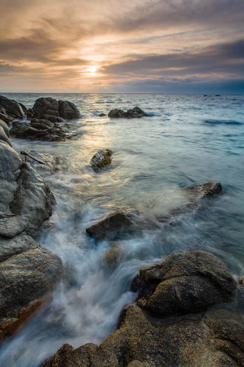 El sol sube en Cap Roig